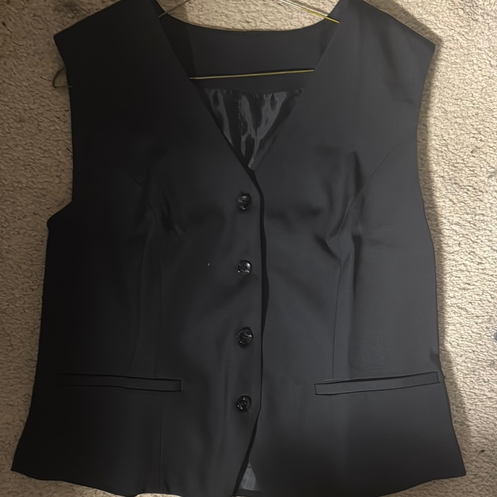 Classic Black Women's Vest